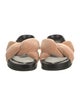 Chloé Velvet Slides