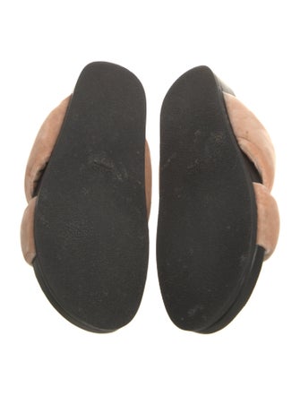 Chloé Velvet Slides