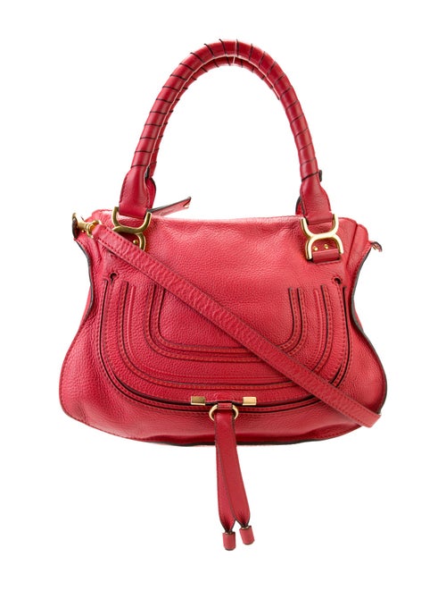 Chloé Leather Marcie Shoulder Bag Medium
