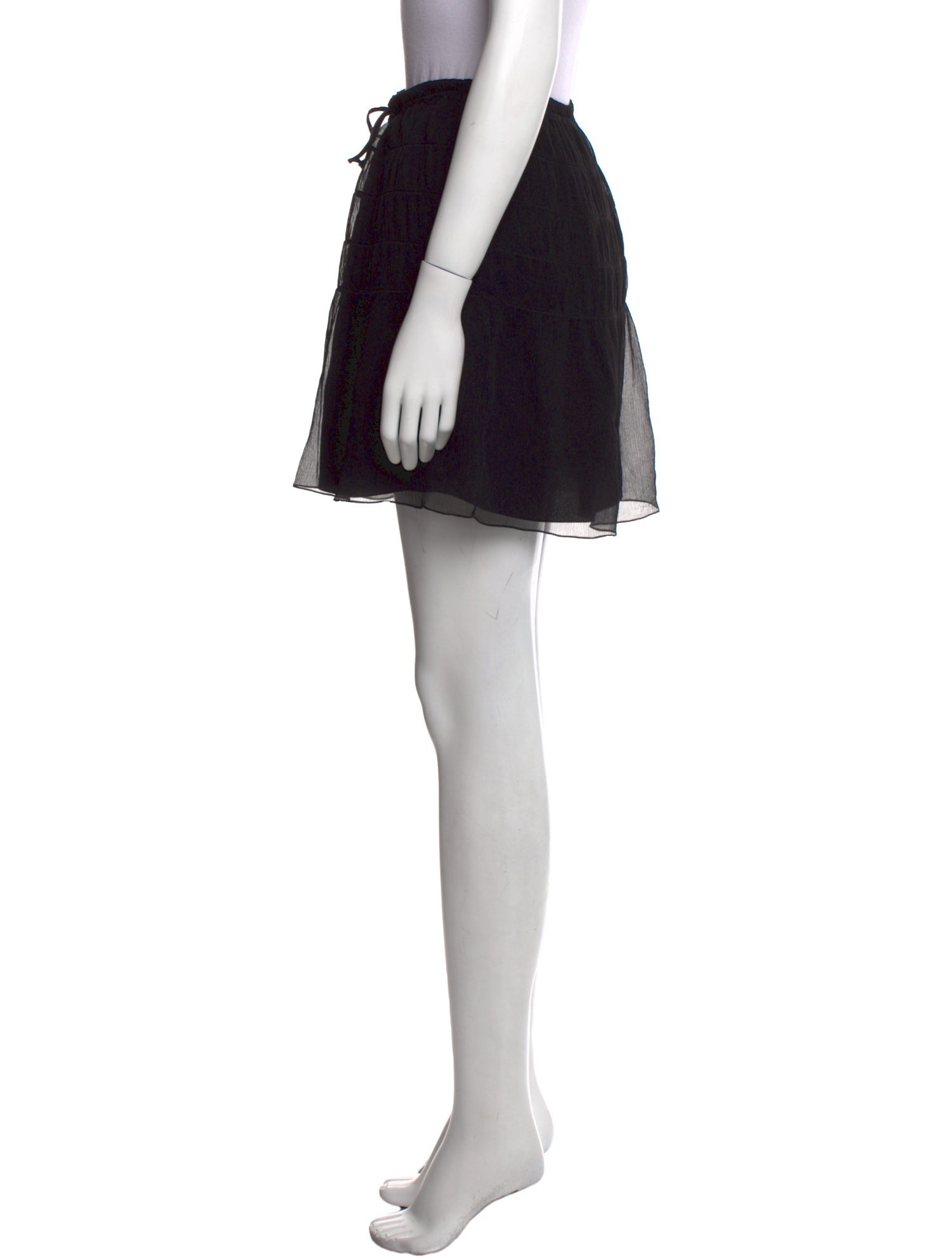 Chloé Silk Mini Skirt