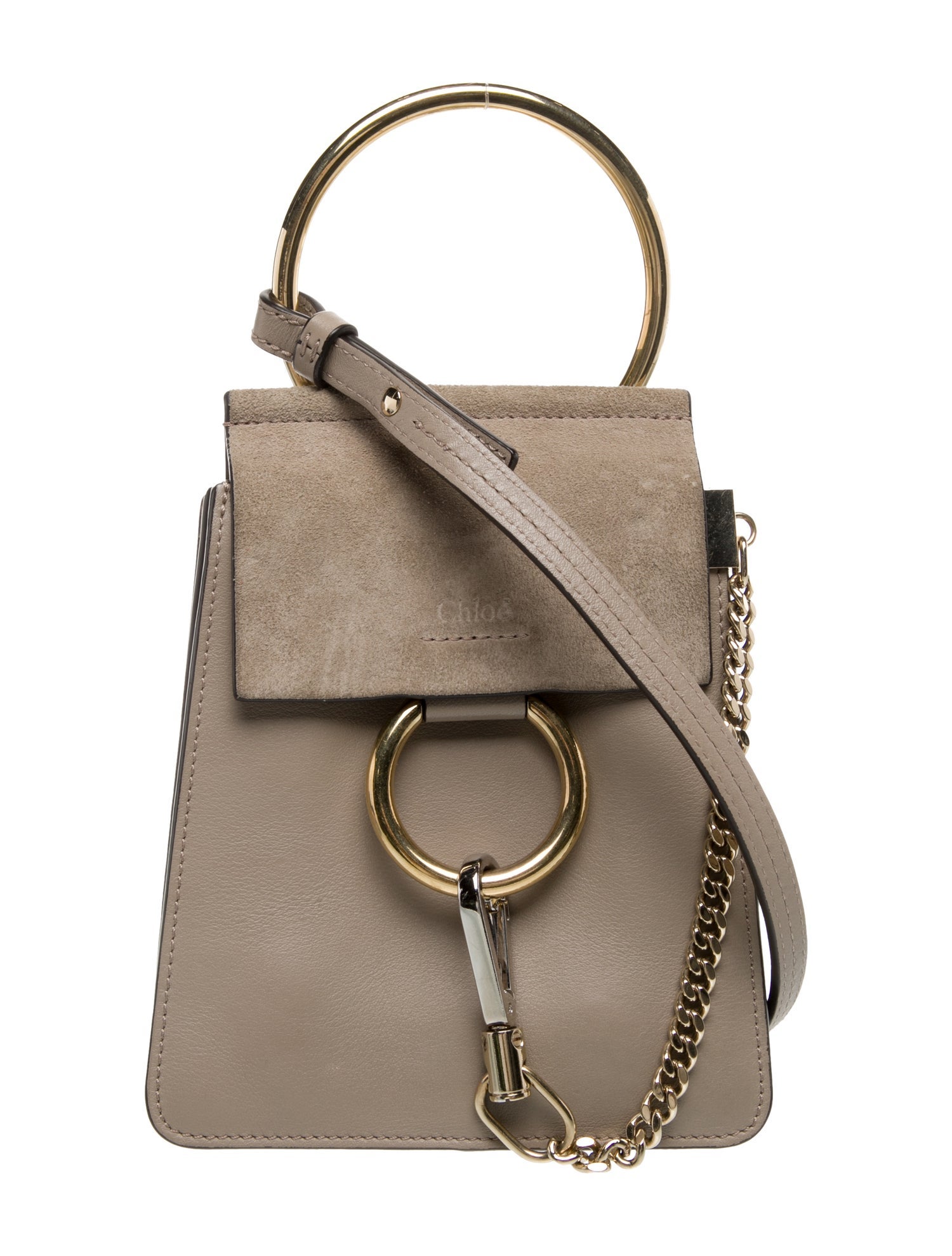 Chloé Leather Bucket Bag