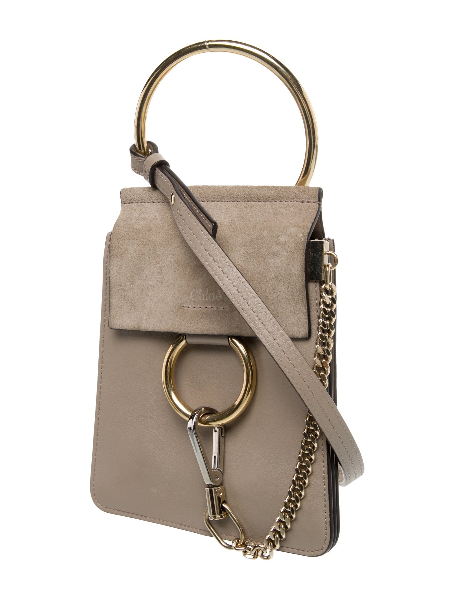 Chloé Leather Bucket Bag