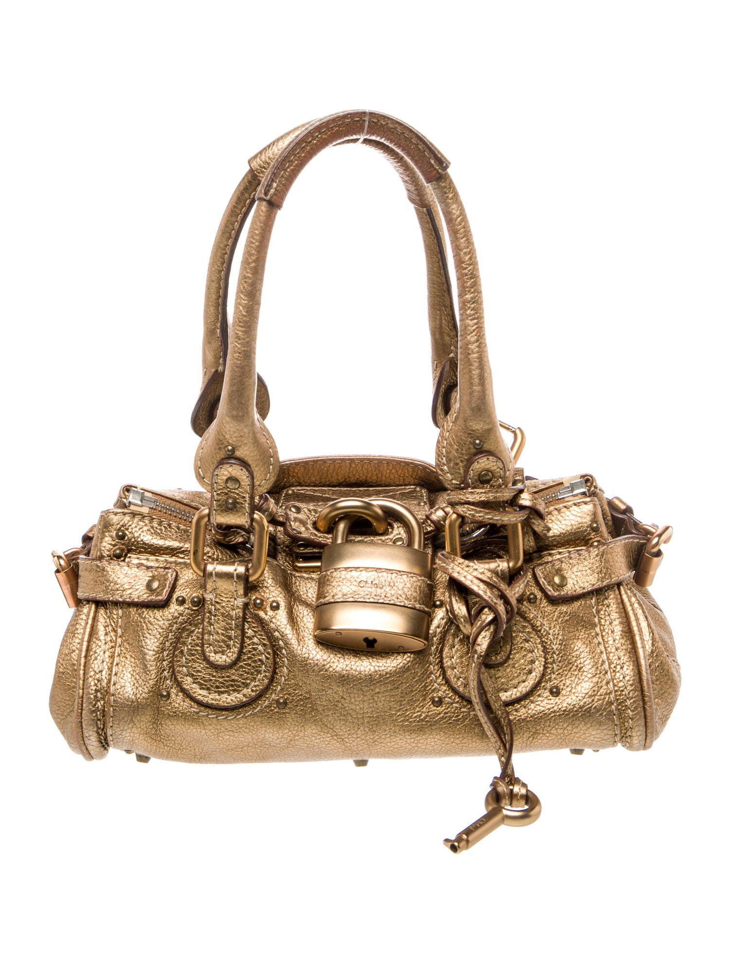 Chloé Leather Top Handle Bag