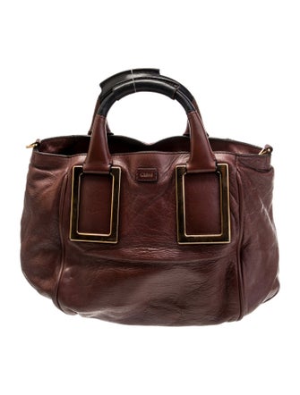 Chloé Leather Top Handle Bag