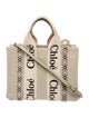 Chloé Canvas Small Woody Tote Bag