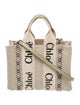 Chloé Canvas Small Woody Tote Bag
