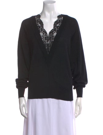 Chloé Wool V-Neck Sweater