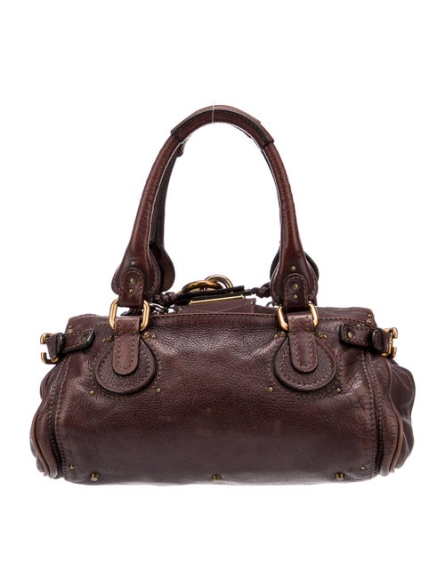 Chloé Leather Chloe Dark Brown Leather Paddington
