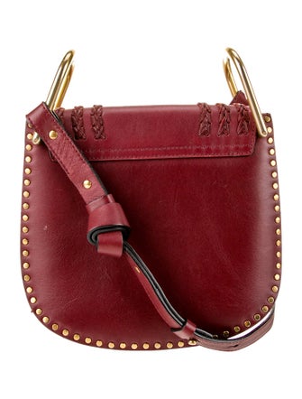 Chloé Leather Chloe Sienna Red Braided