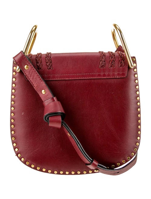 Chloé Leather Chloe Sienna Red Braided