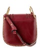 Chloé Leather Chloe Sienna Red Braided
