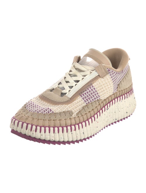 Chloé Colorblock Pattern Sneakers