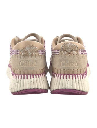 Chloé Colorblock Pattern Sneakers