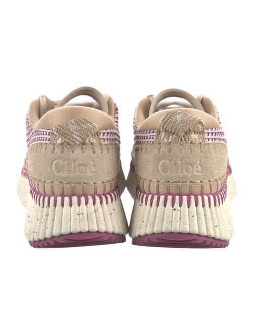 Chloé Colorblock Pattern Sneakers
