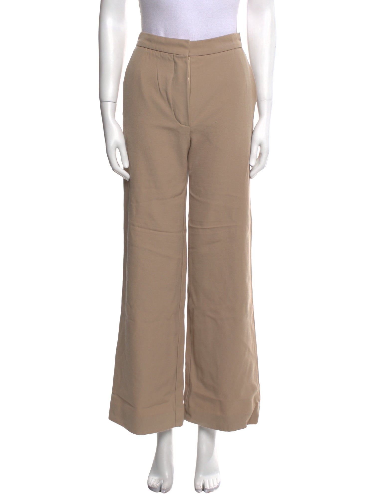 Chloé Virgin Wool Wide Leg Pants