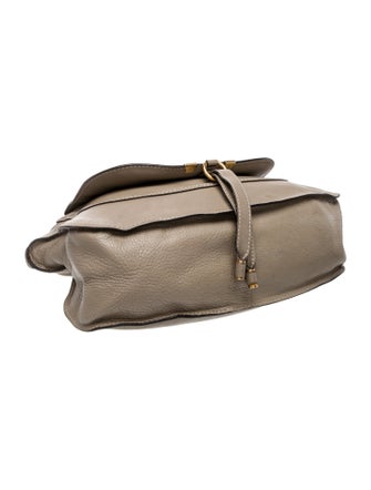 Chloé Leather Marcie Shoulder Bag Medium
