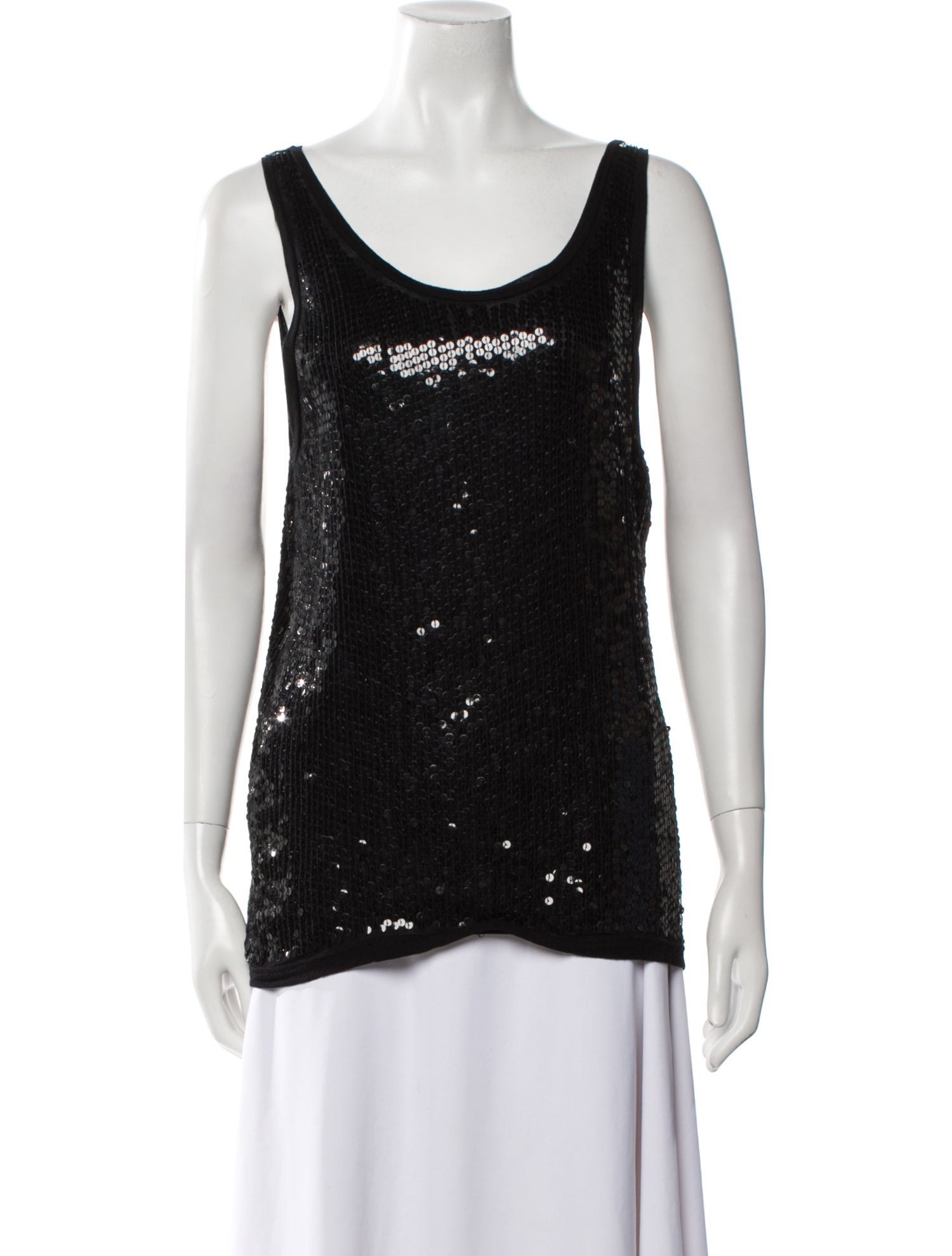 Chloé Scoop Neck Sleeveless Top