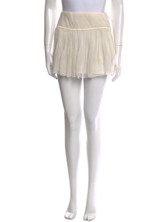 Chloé Silk Mini Skirt