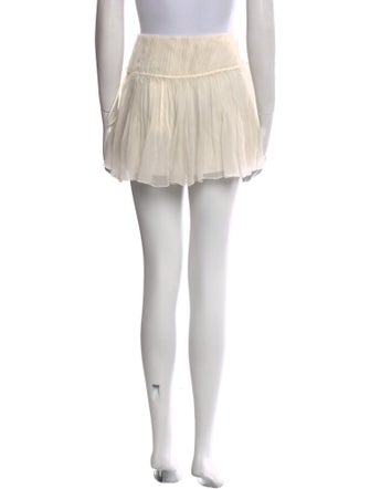 Chloé Silk Mini Skirt