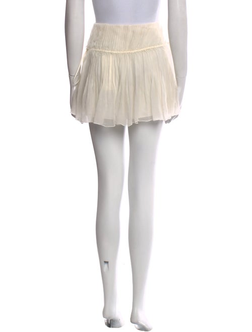 Chloé Silk Mini Skirt