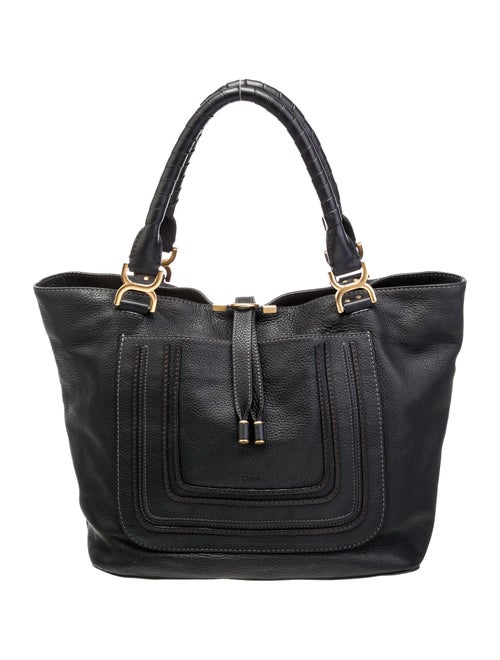 Chloé Leather Marcie Shoulder Bag Medium