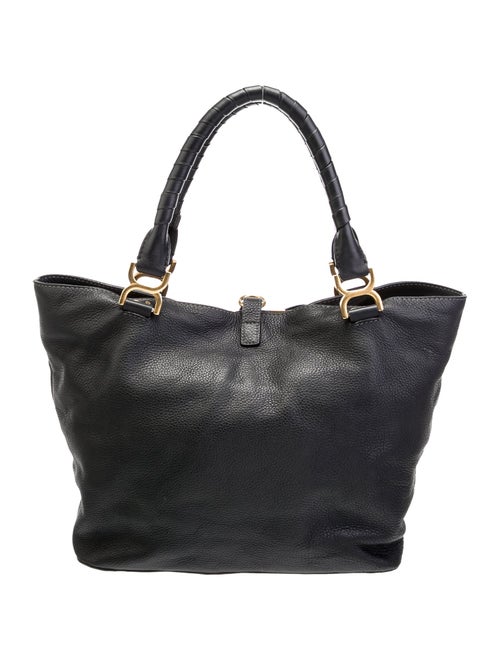 Chloé Leather Marcie Shoulder Bag Medium