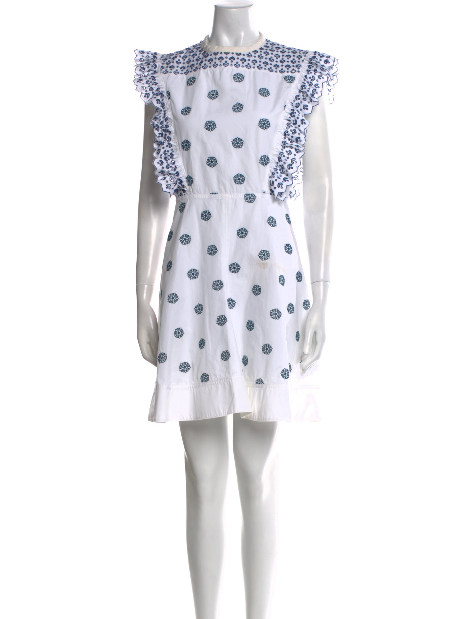 Chloé Printed Mini Dress