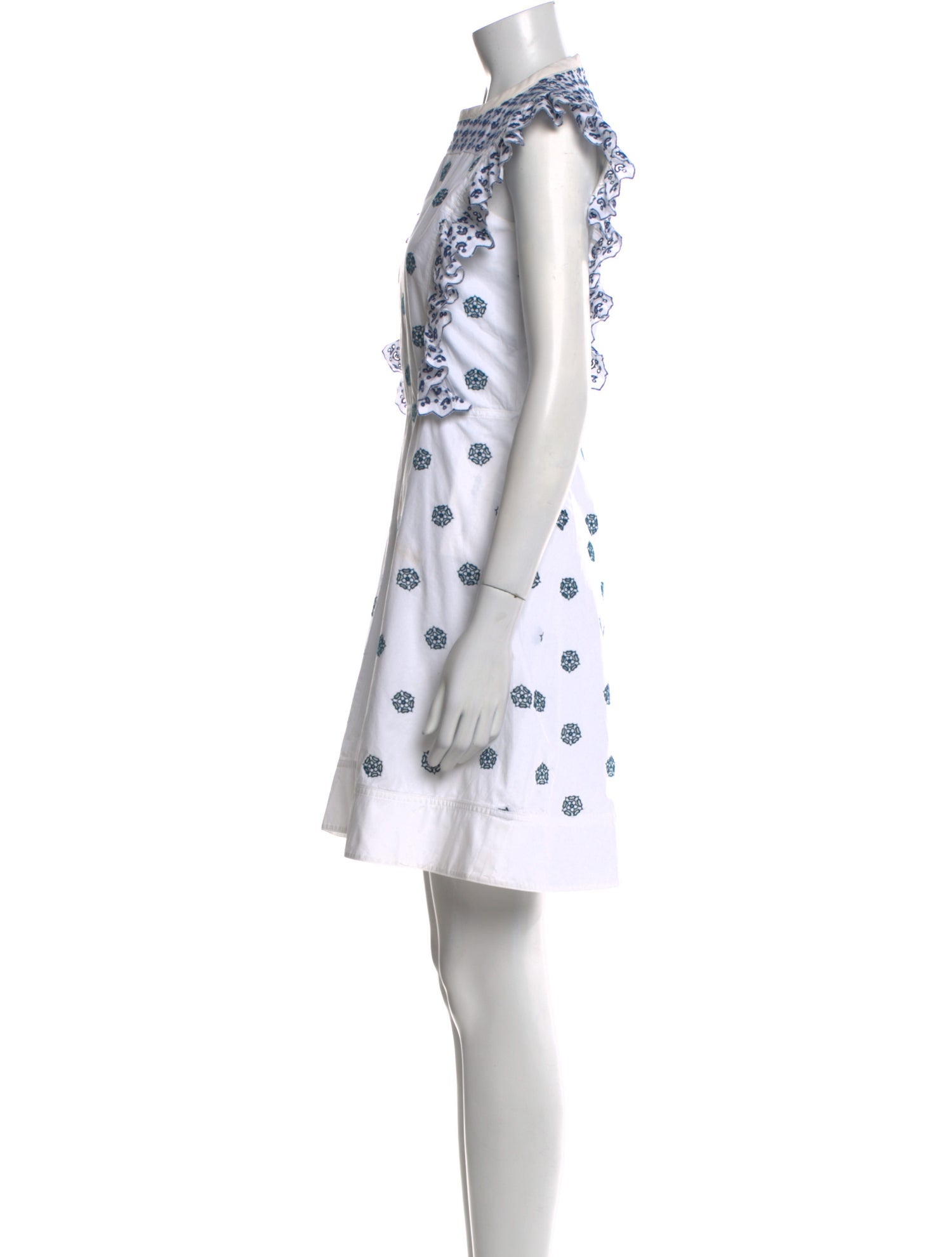 Chloé Printed Mini Dress