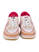 Chloé Patterned Whipstitch Trim Sneakers