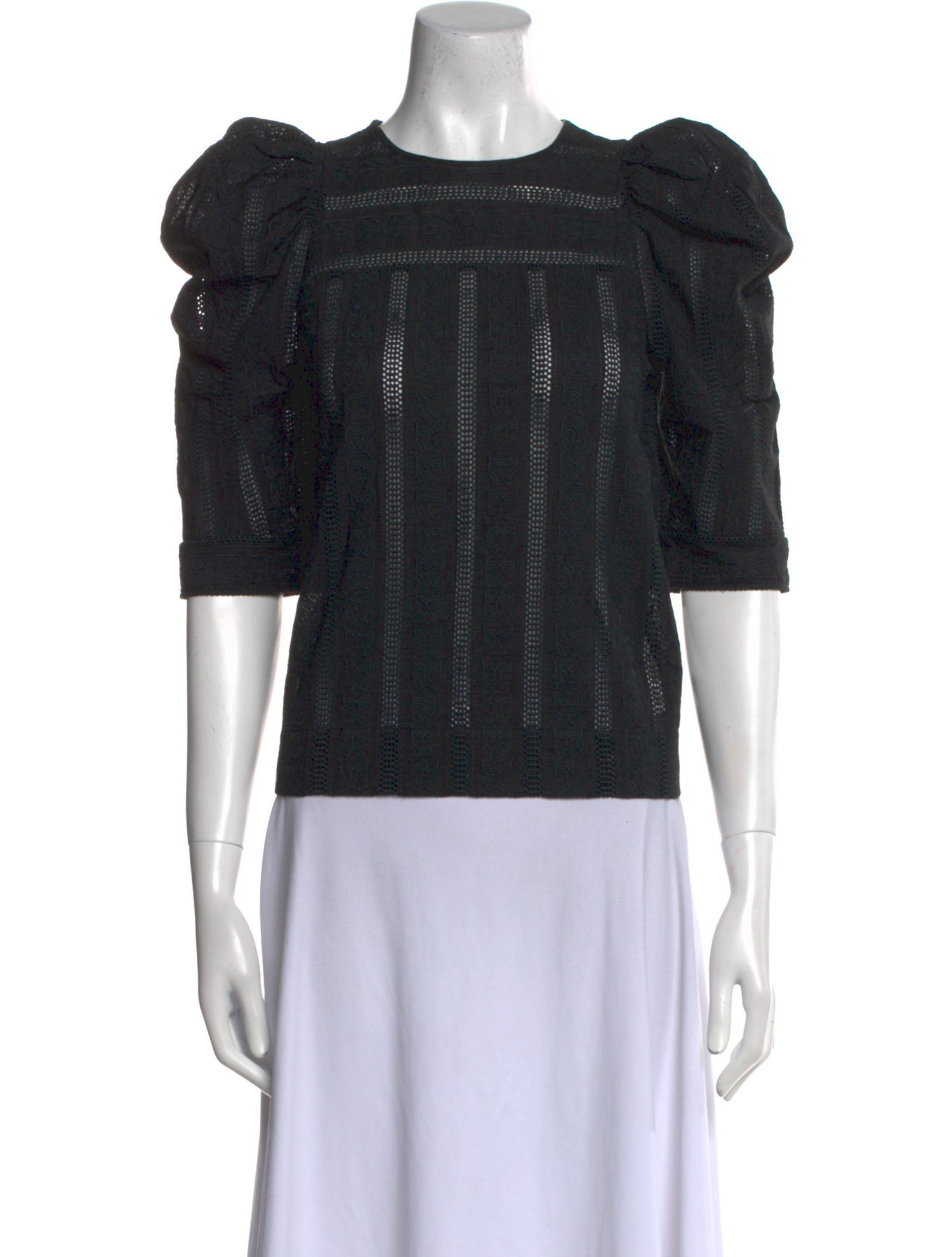 Chloé Crew Neck Short Sleeve Top