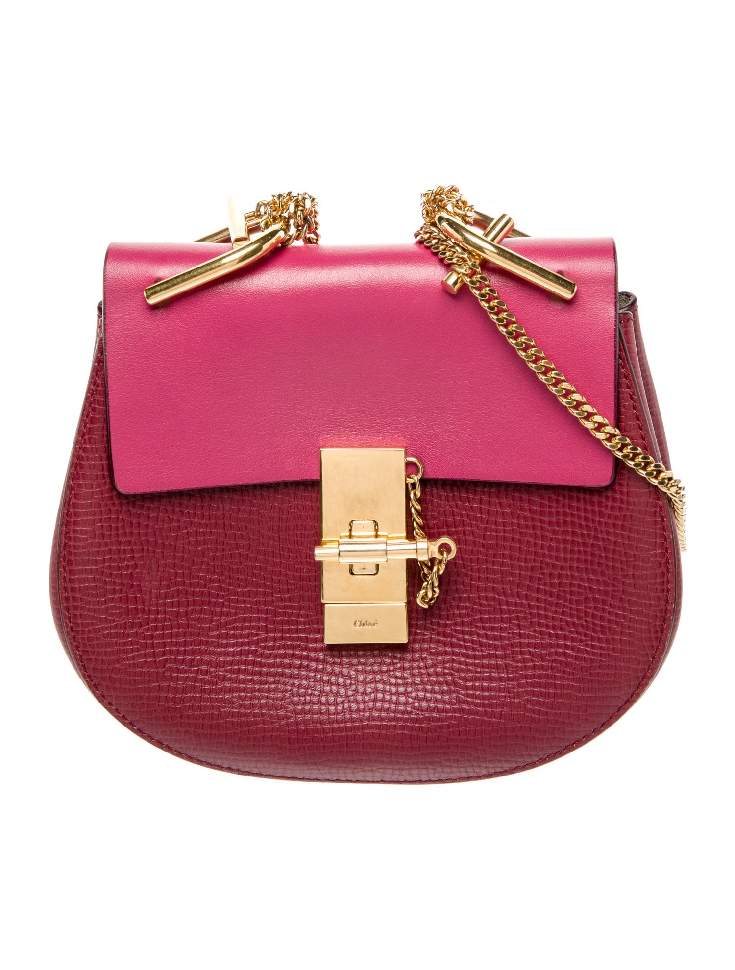 Chloé Leather Drew Mini
