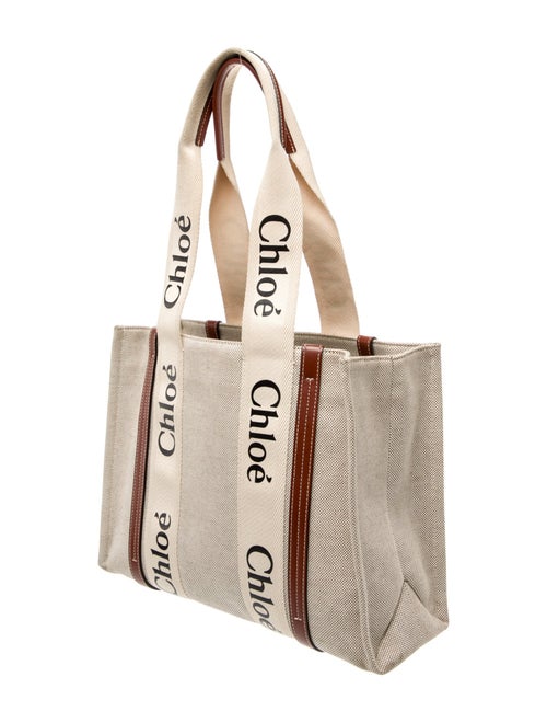 Chloé Canvas Woody Medium