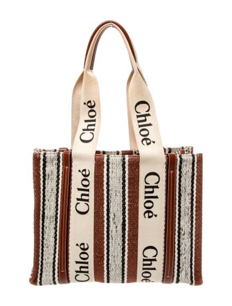 Chloé Canvas Shoulder Bag