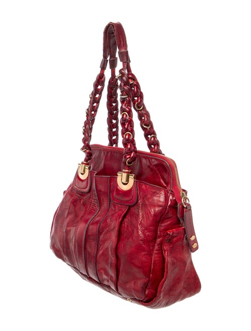 Chloé Leather Top Handle Bag