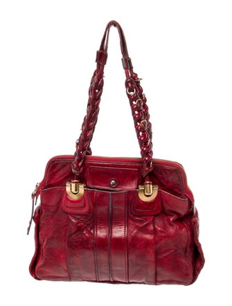 Chloé Leather Top Handle Bag