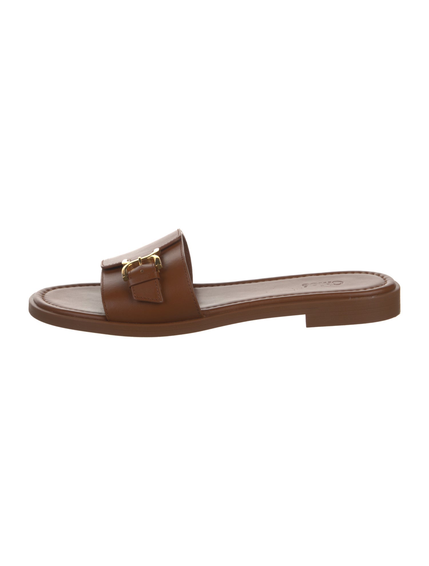 Chloé Leather Slides
