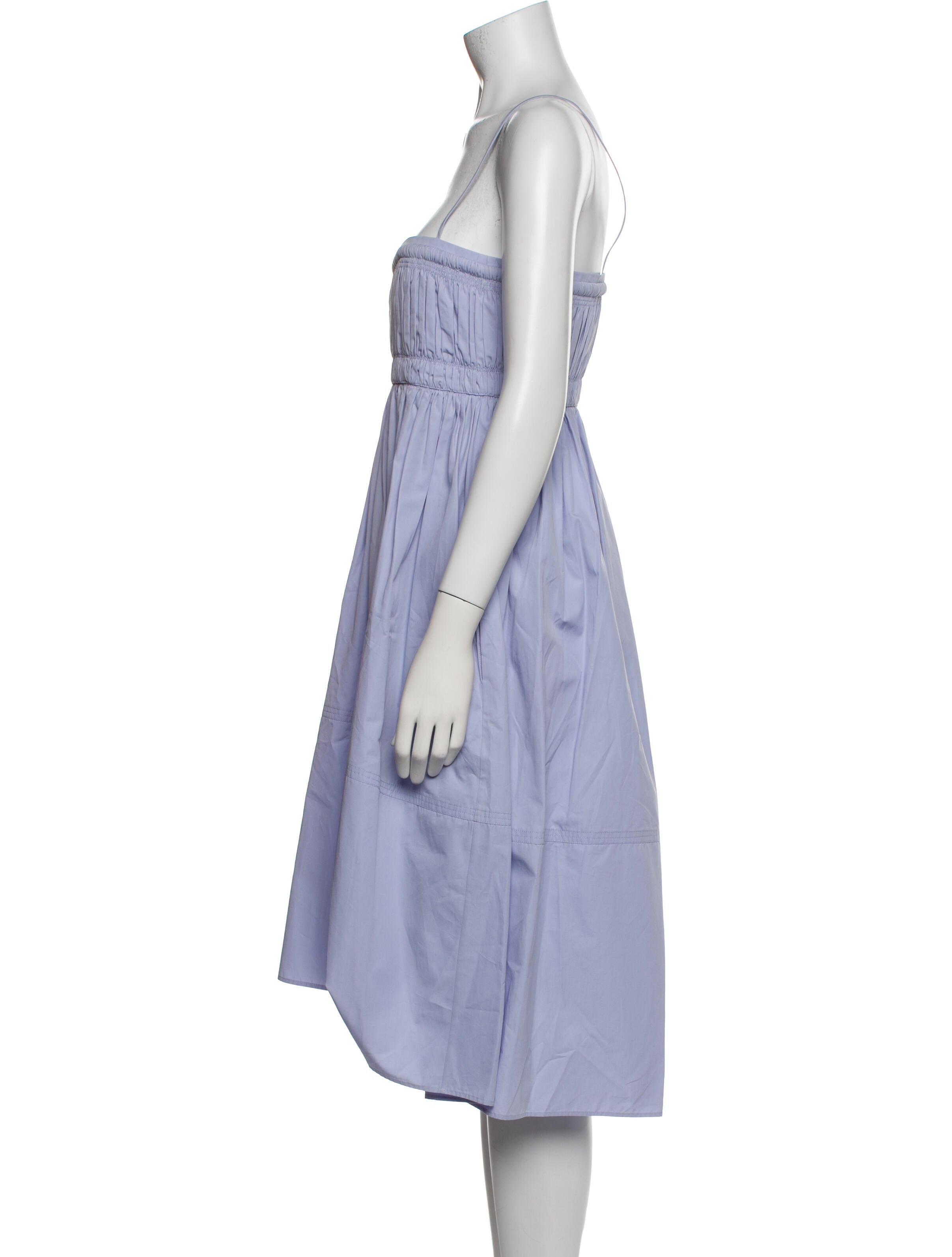 Chloé Square Neckline Midi Length Dress w/ Tags