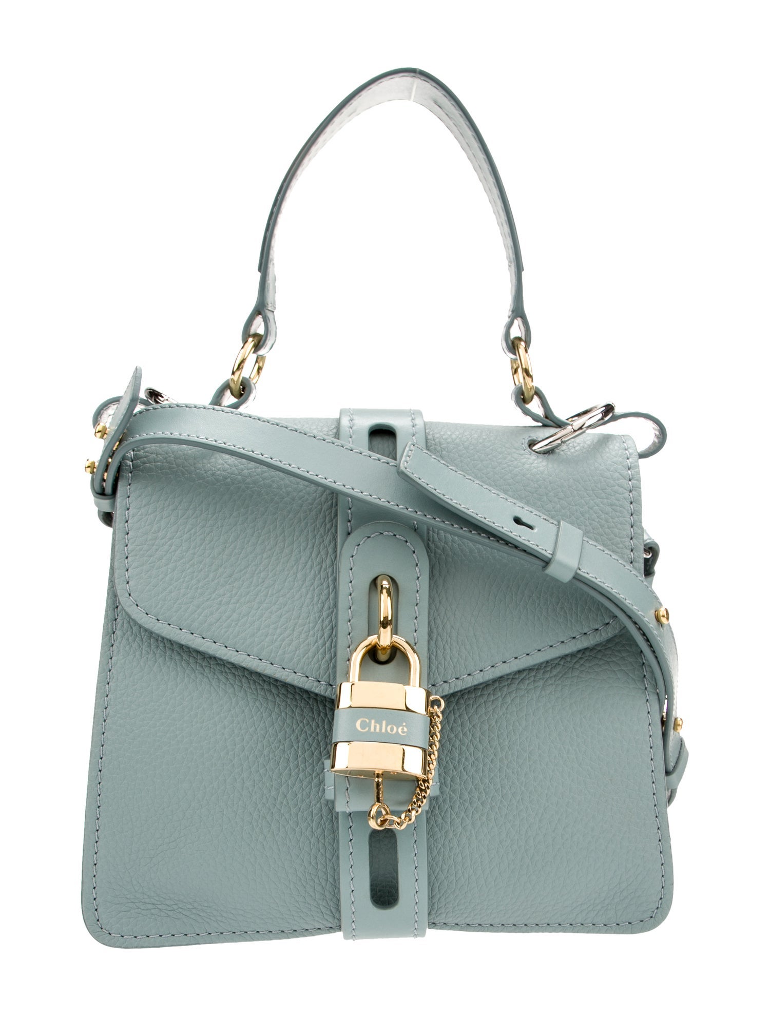 Chloé Leather Top Handle Bag