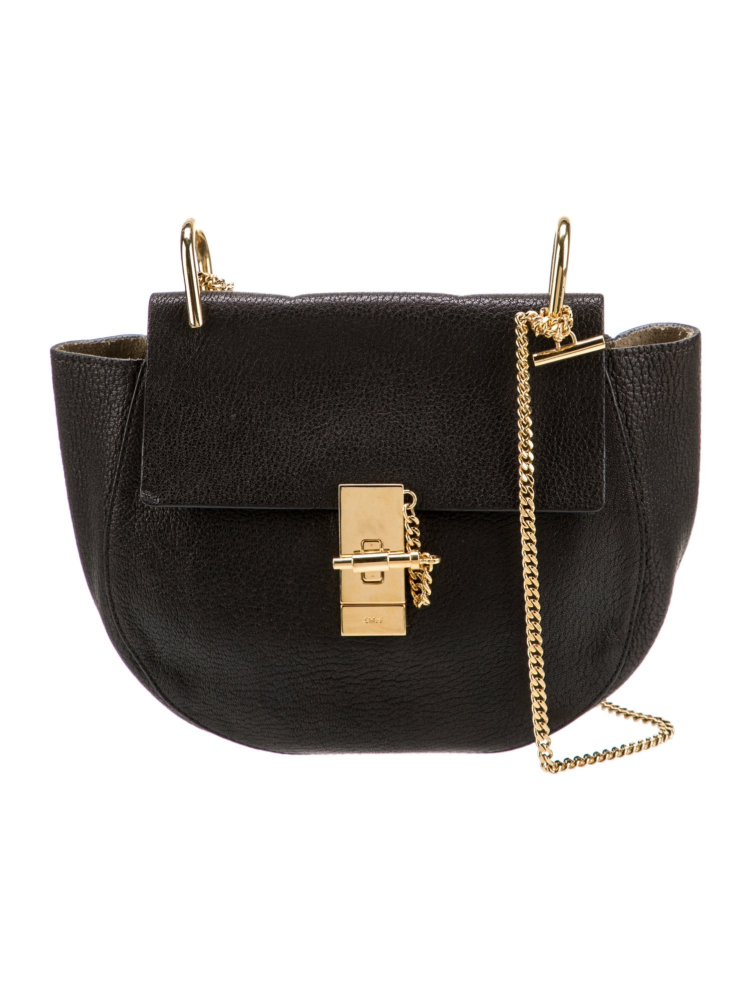 Chloé Leather Drew Small