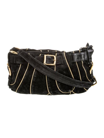 Chloé Suede Top Handle Bag