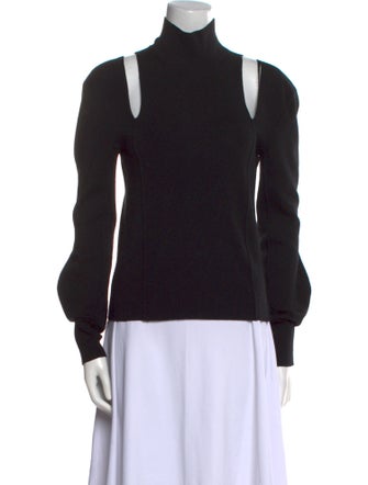 Chloé Wool Mock Neck Sweater