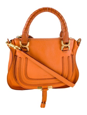 Chloé Leather Marcie Shoulder Bag Medium