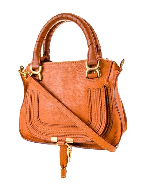 Chloé Leather Marcie Shoulder Bag Medium