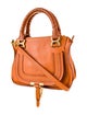 Chloé Leather Marcie Shoulder Bag Medium