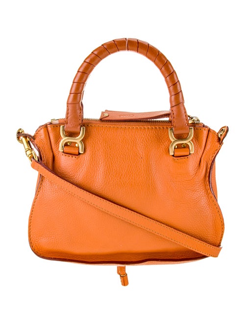 Chloé Leather Marcie Shoulder Bag Medium