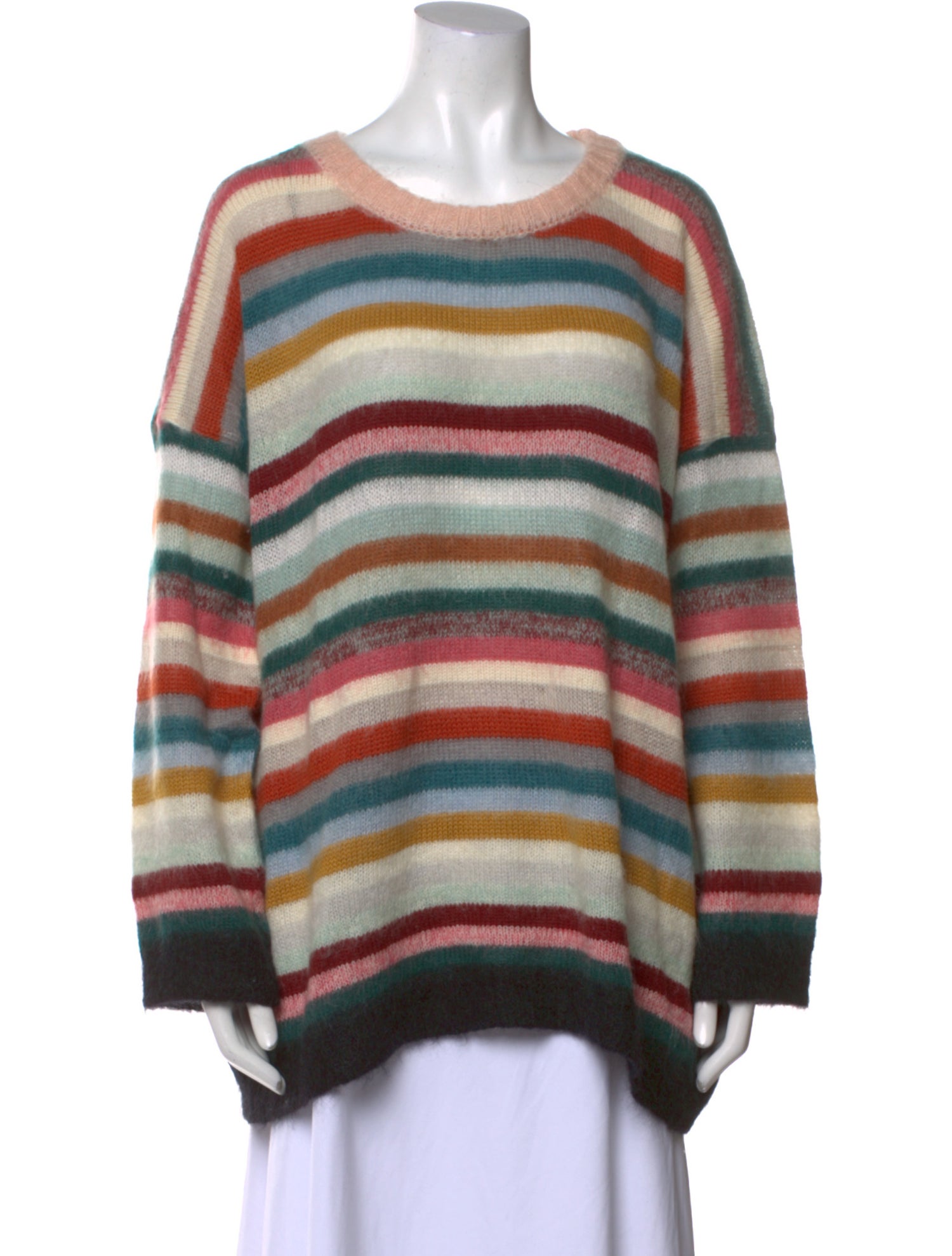 Chloé Mohair Striped Sweater