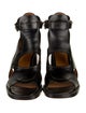 Chloé Leather Cutout Accent Gladiator Sandals