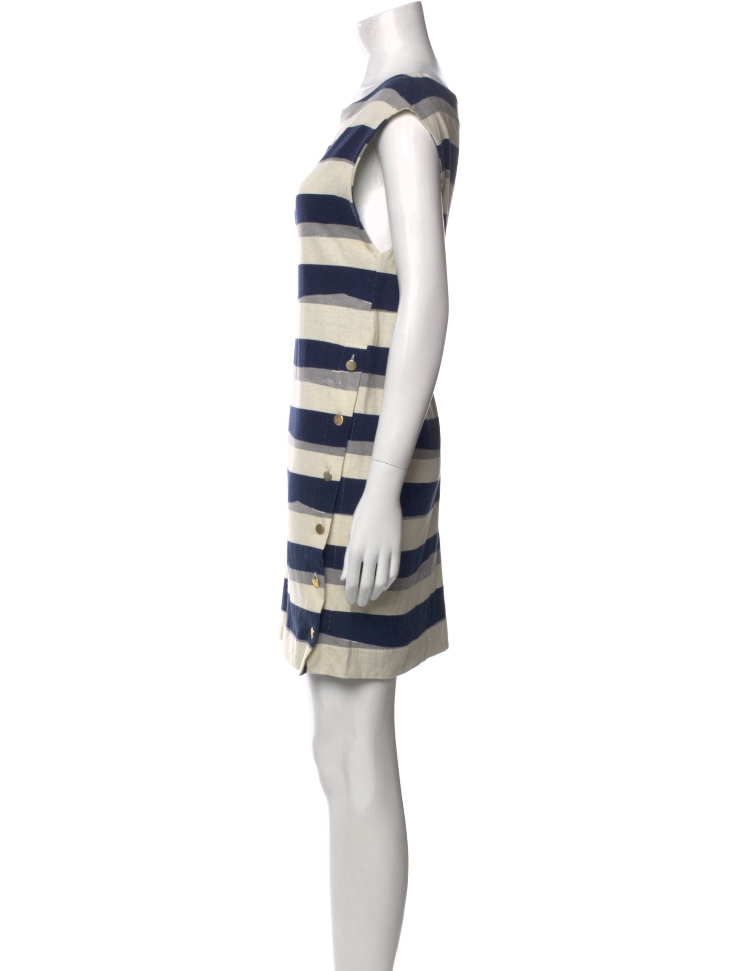 Chloé Striped Mini Dress