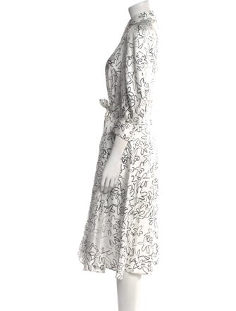 Chloé Silk Midi Length Dress