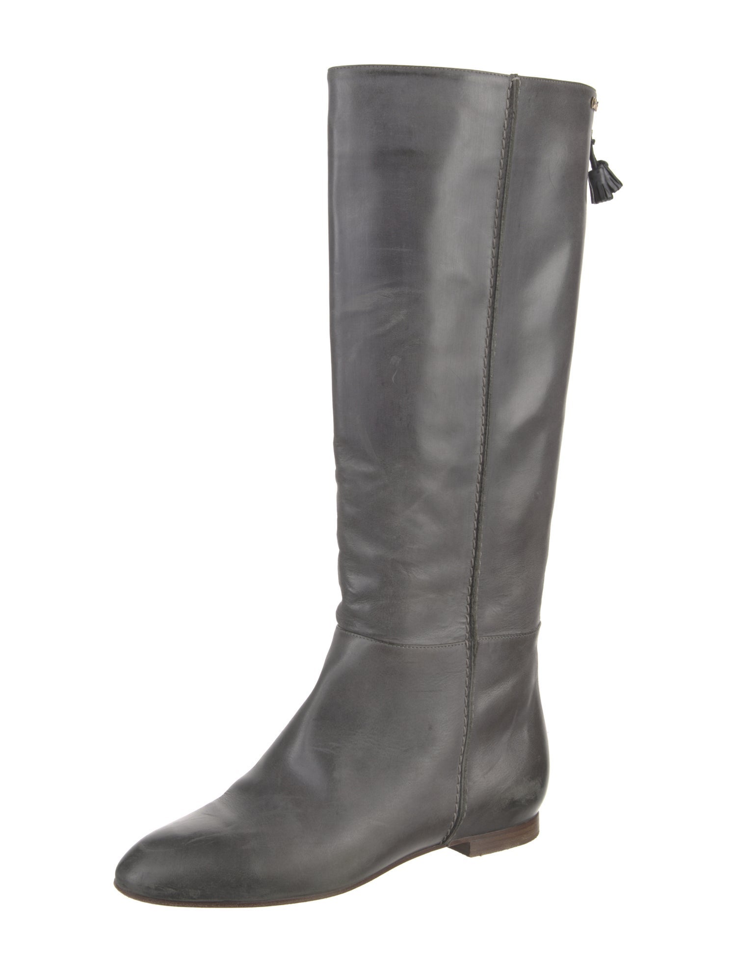 Chloé Leather Riding Boots